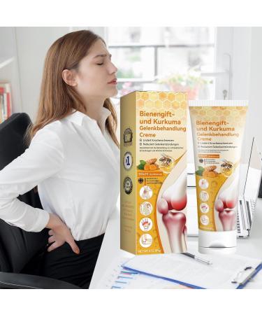 Pack of 2 joint creams with turmeric and turmeric - Cream for neck waist back hand and foot pain - Natural - Joint care - Buy Online on GoSupps.com