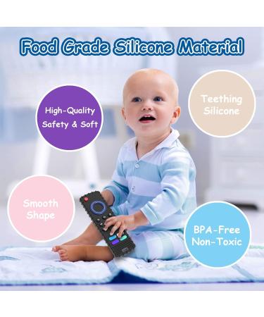 2 Pack Baby Teething Toys for Babies 3-36 Months - Remote Control Teether for 1 Year Old - Color06 - Buy Online on GoSupps.com