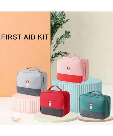 Leonshco Large Capacity Medication Bag - Waterproof Travel Pharmacy & First Aid Storage | Portable Medical Pocket for School Travel Camping & Home (Green) - Buy Online on GoSupps.com