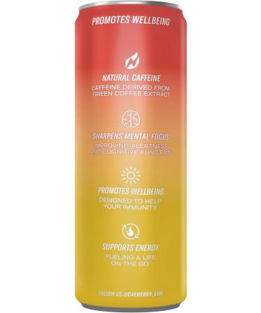 C4 Smart Energy Red Berry Yuzu - 12 x 330 ml. - Buy Online on GoSupps.com