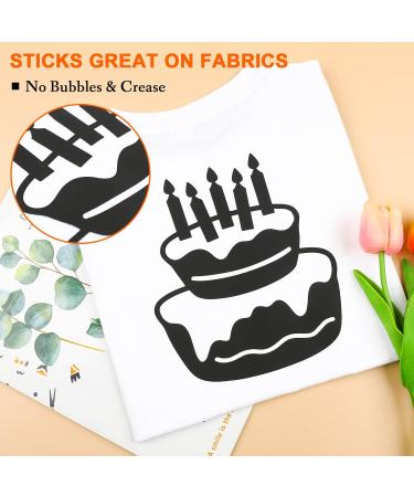 CAREGY Black Heat Transfer Vinyl Roll - 12''x9' Iron on HTV - Buy Online on GoSupps.com