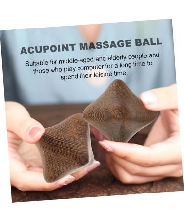 Minkissy Wenge Health Ball Set - Thai Massage & Reflexology Tools for Stress Relief | 7x7x7cm Spiritual Chinese Gymnastics Balls - Buy Online on GoSupps.com