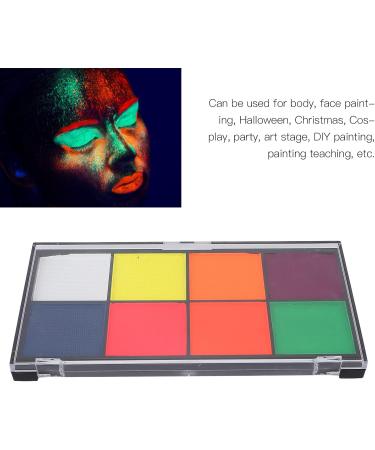 ZJchao ZJchao Glow in the Dark Face Paint Kit 8 Vibrant Long-Lasting Non-Toxic Colors 1.4 oz for Halloween Carnival Art for Kids and Adults - Buy Online on GoSupps.com