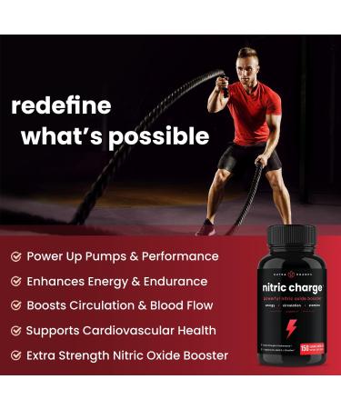 NutraChamps L-Arginine Capsules and Nitric Charge Capsules 2 Pack Bundle - Buy Online on GoSupps.com