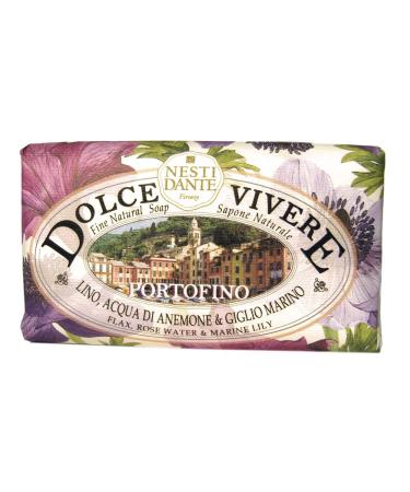 Nesti Dante Dolce Vivere Fine Natural Soap - Portofino - Flax Rose Water & Marine Lily 250g/8.8oz