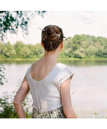 KALLORY Chinese Style Sword Hair Stick - Women's Hair Accessories - Buy Online on GoSupps.com