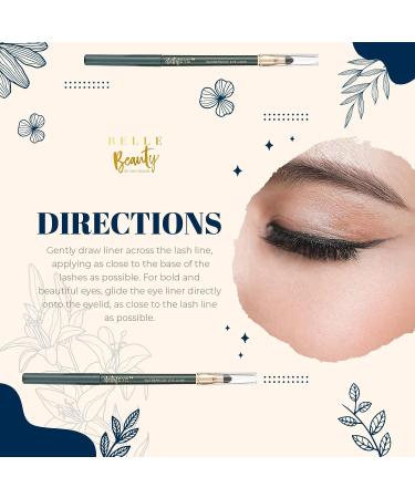 Belle Beauty by Kim Gravel ElectrifEYE Waterproof Eyeliner (Rich Navy) - Enhance Your Eye Color with Long-lasting Precision - Buy Online on GoSupps.com