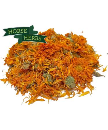 Horse Herbs Marigold Flowers - Calendular Equine Pony herb for Horses Blood Tonic (1kg Bag) - Buy Online on GoSupps.com