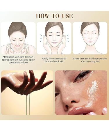 Antiwrinkle facial serum 50 ml salmon facial serum strengthens barrier function of face and body for facial care - Buy Online on GoSupps.com