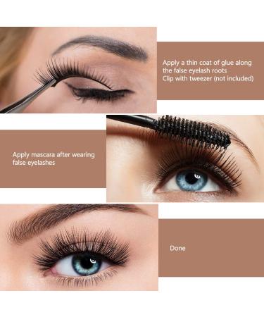 Frcolor 80 Pairs Natural Fake Eyelashes - Premium False Lashes for Women & Girls | 8 Stylish Natural Looks | Buy Online - Buy Online on GoSupps.com
