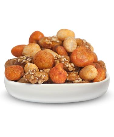 Cambrook Mix 23 | Spicy & Caramelised Mixed Nuts with Giant Chilli Corn 1kg - Gluten Free Vegetarian Snack - Buy Online on GoSupps.com