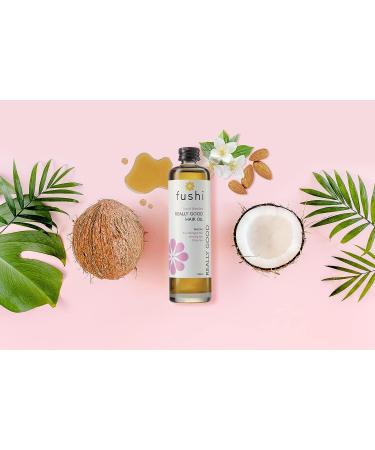Fushi Really Good Hair Oil 100 ml - Antioxidant-Rich Formula for Dry, Damaged, Thinning, and Frizzy Hair | Ethical, Vegan, and UK-Made - Buy Online on GoSupps.com