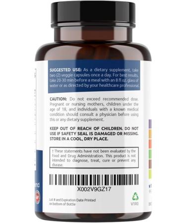 healblend 10 in 1 Immune Support Supplement Booster with Elderberry Zinc Echinacea Turmeric Lactobacillus Acidophilus for Adults 120 Capsules  - Buy Online on GoSupps.com