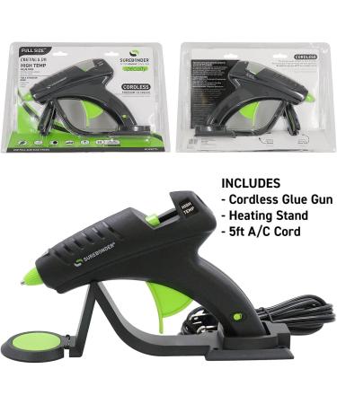 Surebonder Cordless Hot Glue Gun - High Temperature, 60W, Full Size - Specialty Series CL-800F - Buy Online on GoSupps.com