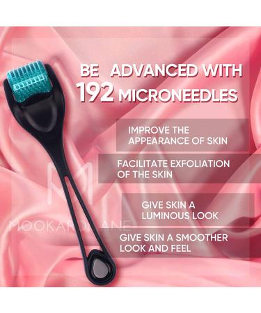 Sterilized 192 Stainless Steel Beard Hair Derma Roller - MOOKARDILANE - Buy Online on GoSupps.com