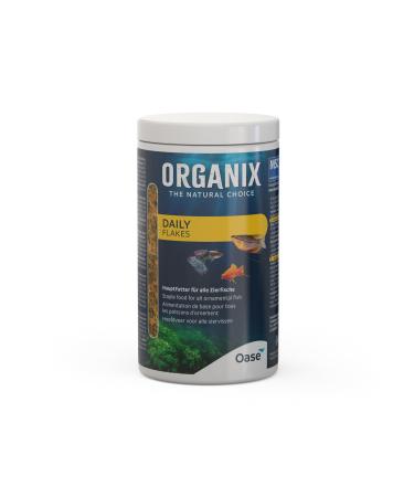 OASE ORGANIX Daily Flakes 1000 ml - high-quality main food in flake form for brightly coloured aquarium fish