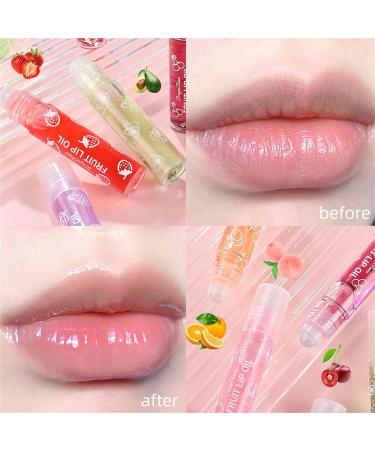 Fujiuia Cherry Lip Gloss - Long Lasting Moisturizing Roll-on Lip Oil - 0.10 Fl Oz - Buy Online on GoSupps.com
