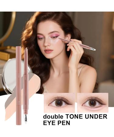  MLqkpwy Illuminating Concealer | Two-Tone Silk Brightening Under-Eye Concealer | 2.5g Face Paint for Parties Travel Costumes Cosplay Shows Birthdays - For Women - Travel Face - Buy Online on GoSupps.com