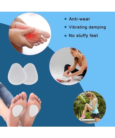 18 Pack Felt Callus Pads & Metatarsal Foot Cushions | Pain Relief for Men & Women | Protect Against Shoe Rubbing - Buy Online on GoSupps.com