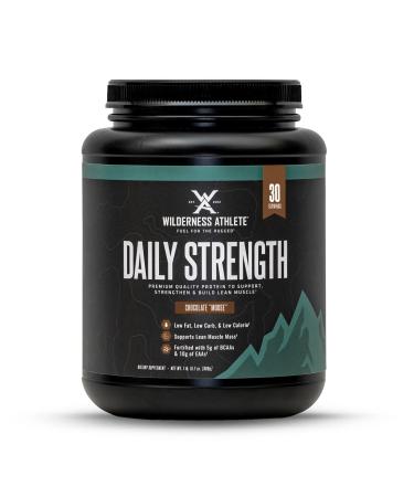 Wilderness Athlete - Daily Strength Premium Protein | Whey Protein Powder for Women & Men - Best Protein Powder for Lean Muscle - Clean Protein Powder with Whey Protein Isolate (Chocolate Moose) Chocolate "Moose"