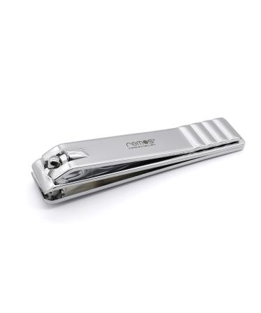 REMOS finger & toenail clippers with straight blade made of hardened steel 8 cm