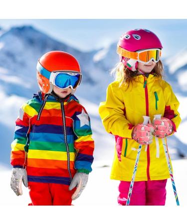 Newcotte Kids Snow Gloves - 2 Pairs Winter Ski Gloves for 6-12 Years Old - Waterproof & Warm Outdoor Sports Gloves (Unicorn) - Buy Online on GoSupps.com