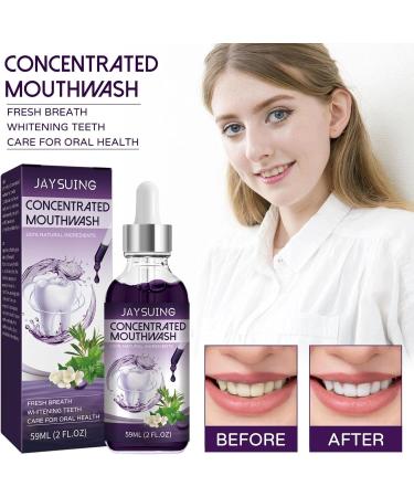 Ailopta Mouthwash for Bad Breath | 59ml Cool Mint Alcohol-Free No Dyes or Sweeteners - Buy Online on GoSupps.com