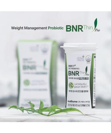 AceBiome BNRThin Pro Probiotic Lactobacillus Gasseri BNR17 - 30 Capsules | 10 Billion CFU | Digestive Health Support - Buy Online on GoSupps.com