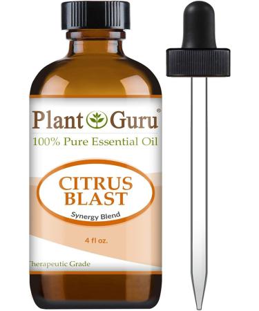 Citrus Blast Essential Oil Blend 4 oz 100% Pure Undiluted Therapeutic Grade.