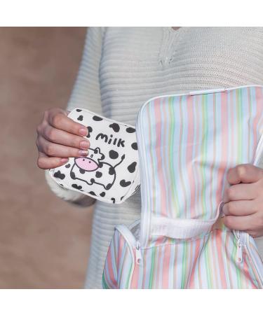 HEALLILY 4pcs Sanitary Napkin Storage Bags | Tampon Purses & Period Wet Bags - Ideal for Travel & Discreet Storage - Buy Online on GoSupps.com