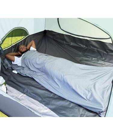 TREKMAN Ultralight Single Sleeping Bag Liner for Adults & Teens - Ideal for Camping & Backpacking - Lightweight & Comfortable Travel Sheet - Buy Online on GoSupps.com