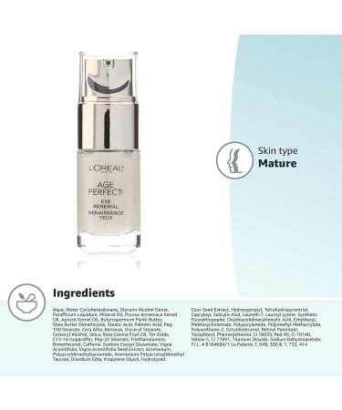 L'Oreal Paris Age Perfect Eye Renewal 0.5 fl oz - Anti-Aging Eye Cream - Buy Online on GoSupps.com