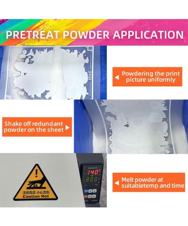 DTF Powder White 1KG - Digital Transfer Hot Melt Adhesive for Epson L1800 Printer - 1000g Pretreat Powder - Buy Online on GoSupps.com