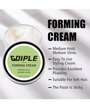 Men's Natural Look Volumizing Hair Styling Powder 1.05oz - Flexible Hold Clay for Textured Hair - Easy to Apply, No Greasy Residue - Buy Online on GoSupps.com