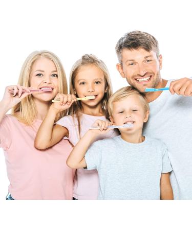 500 Pack Individually Wrapped Disposable Travel Toothbrushes | Soft Nylon Bristles | Single-Use Adult & Kids Bulk Toothbrushes in 5 Colors - Buy Online on GoSupps.com