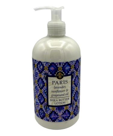 Destination Collection - Paris Hand Soap & Shea Butter Lotion Set | 16 oz | Purple & White | International Shipping Available - Buy Online on GoSupps.com