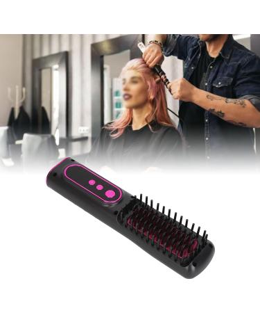 USB Rechargeable Hair Straightener Brush Cordless Heated Comb for Fast Frizz Control | Perfect Gifts for Women - Buy Online on GoSupps.com