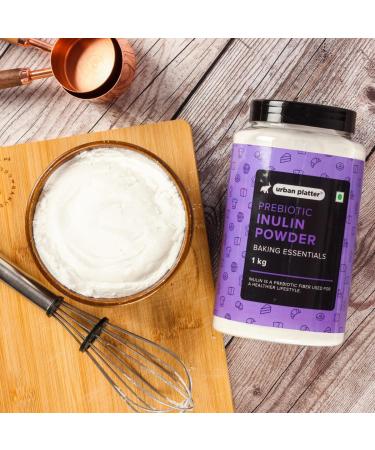 Urban Platter Inulin Powder 1Kg Fructo Oligo Saccharides Prebiotic & Rich in Fiber FOS  - Buy Online on GoSupps.com