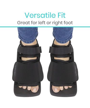 Vive Wedge Post-Op Shoe - Offloading Boot for Heel or Ankle Pain - Medical Foot Recovery (Men's 9.5-11.5/Women's 8.5-10) Large - Buy Online on GoSupps.com