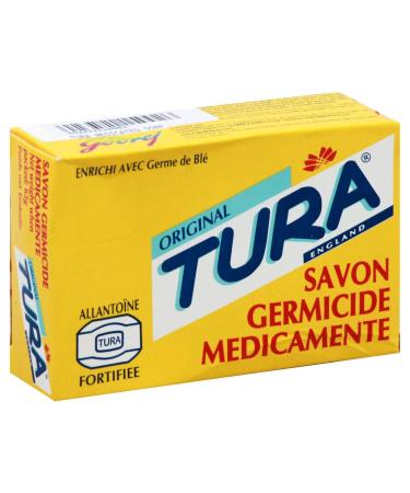 Tura Savon Germicide Medicament Soap 70g - Buy Online for Effective Germ Protection | International Shipping Available - Buy Online on GoSupps.com