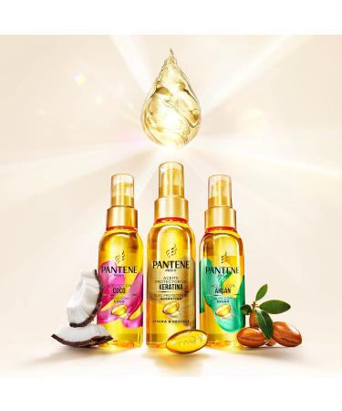  Pantene Pantene Pro-V Repair & Protect Keratin Protective Hair Oil with Vitamin E 2 x 100 ml - Buy Online on GoSupps.com