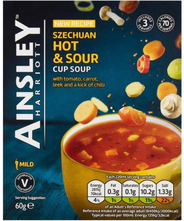 Cup Soup Bundle with Ainsley Harriott Cream of Wild Mushroom Broccoli & Stilton New England Vegetable Chowder Szechuan Hot & Sour Sweet & Spicy Caribbean and East Indian Mulligatawny (Pack of 6) - Buy Online on GoSupps.com