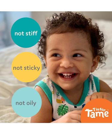 T is for Tame - Hair Taming Spray & Detangler Cream for Frizz Flyaways Static & More 100% Natural Coconut Oil & Jojoba Leave-in Safe for Babies & Kids Not Sticky Stiff or Oily - Buy Online on GoSupps.com