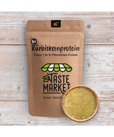 2 kg Organic Pumpkin Seed Protein Powder - 59% Vegan Protein 100% Natural No Additives | Taste Market - Buy Online on GoSupps.com