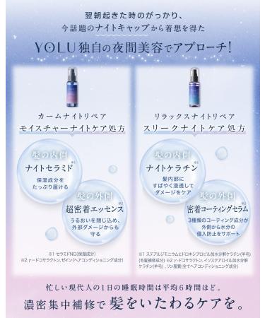 YOLU Calm Night Hair Repair Oil - 80ml | Deep Conditioning Treatment - Buy Online on GoSupps.com