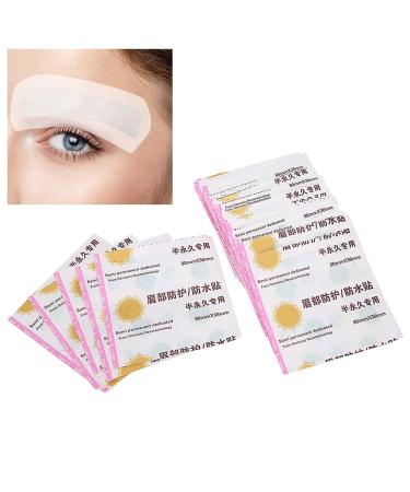 Disposable Plastic Eye Shield for Microblading - 50pcs | Tattoo Protection Waterproof Tape & Aftercare Paste - Buy Online on GoSupps.com