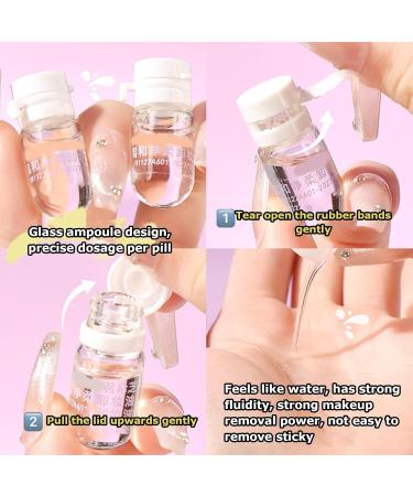  Mimoqk Makeup Cleansing Oil Hydrating Face Cleanser Lightweight Foundation Remover Gentle Nourishing Formula Non-Greasy 150 ml Travel-Friendly Women - Buy Online on GoSupps.com