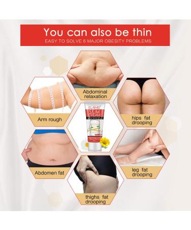 Hot Cream Fat Burning Belly Slimming Massage Cream for Women - 1 Pack - Buy Online on GoSupps.com