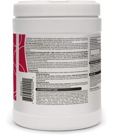 Micro-Scientific Opti-Cide3 Healthcare Grade Disinfecting Wipes - 100 Pack - Buy Online on GoSupps.com