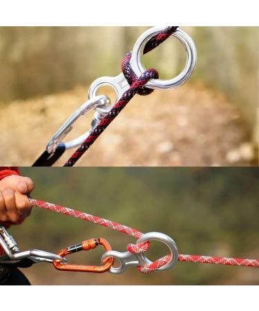 35 KN Reverse Gear - Lightweight 7075 Aluminum Automatic Lowering for Outdoor Recreation & Climbing - Double Rope Descent - Buy Online on GoSupps.com